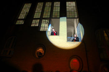 1000 Jahre Benrath - Zeitfenster - Benrather Rathaus