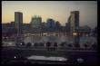 Pennsylvania 1994: Skyline der Stadt Baltimore mit umgenutztem Hafen