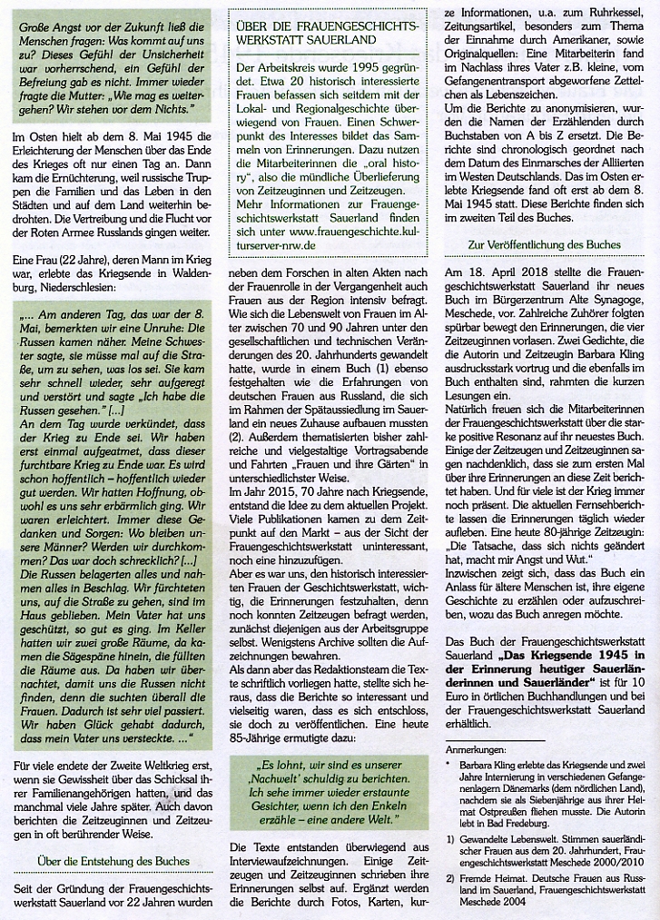 Rezension 2 Kriegsende