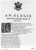 An Elegie