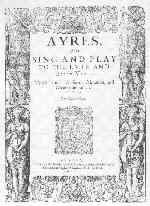 Ayres to Sing and Play to the Lute