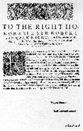 To Sir Robert Sydney