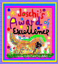 Joschi's Award of Excellence
