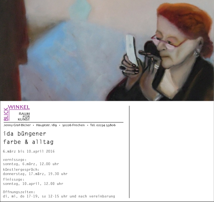 Einladungskarte Ida Büngener