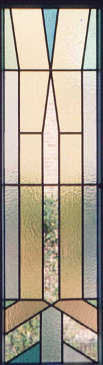 Glasfenster in der Evangelischen Kapelle Poll, Entwirf Lutz Steinhorst, Köln