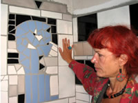 Fliesenkunst von Brigitta Krause