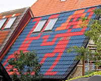 DachKunst mit motiv von Brigitta Krause