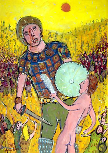 David und Goliath (1) © Ulrich Leive