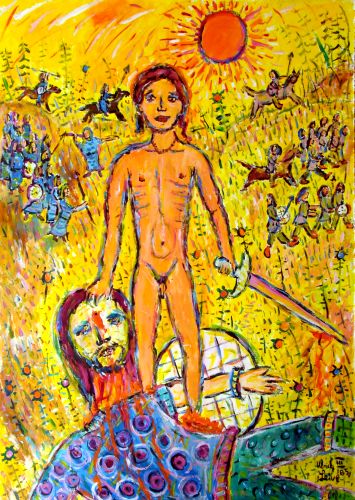 David mit dem Kopf des Goliath (3) © Ulrich Leive