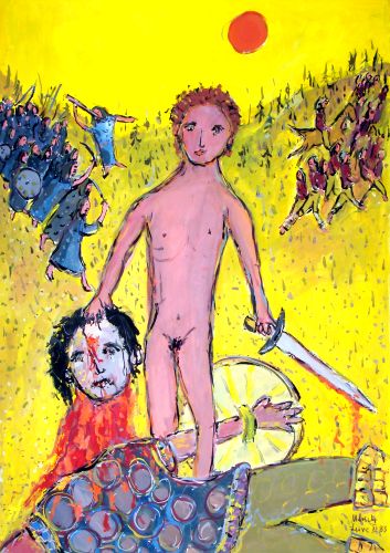 David mit dem Kopf des Goliath (4) © Ulrich Leive