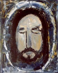 Antlitz Christi I - Ikone 19 © Ulrich Leive