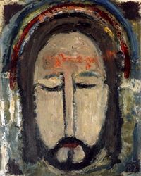 Antlitz Christi I - Ikone 8 © Ulrich Leive