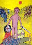 Der junge David mit dem Haupt des Goliath © Ulrich Leive