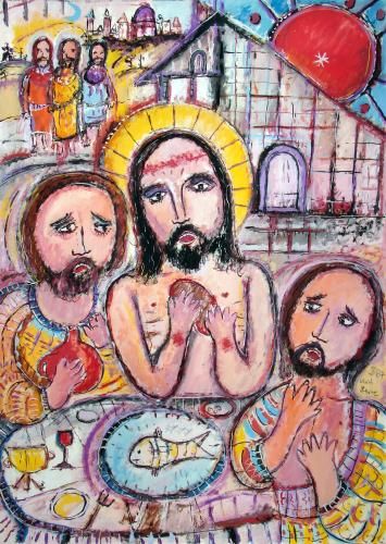Christus in Emmaus © Ulrich Leive