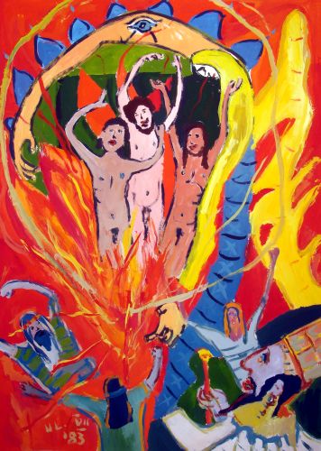 Die Jünglinge im Feuerofen 6 © Ulrich Leive