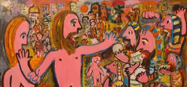 Jesus und die Ehebrecherin 3 © Ulrich Leive