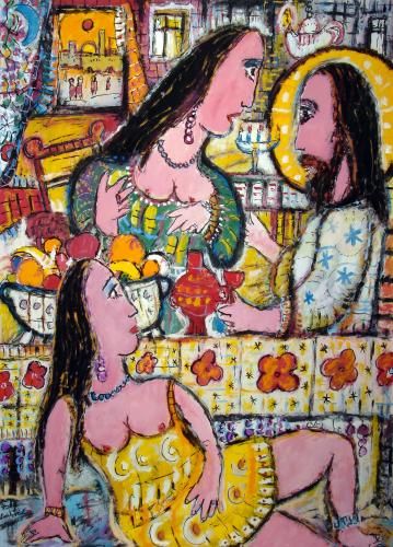 Jesus bei Maria und Martha (2) © Ulrich Leive