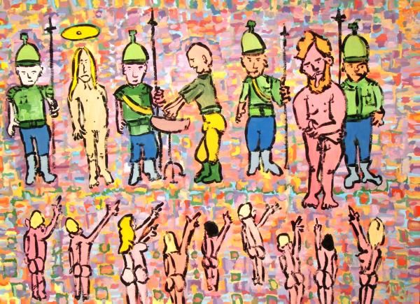 Jesus oder Barabbas © Ulrich Leive