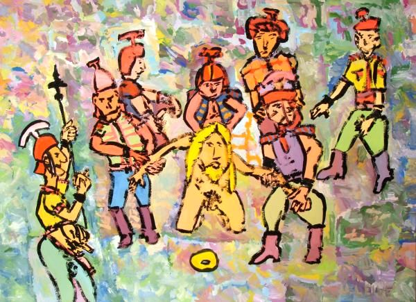 Jesus wird misshandelt © Ulrich Leive