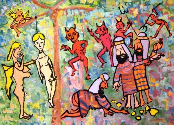 Judas hängt © Ulrich Leive