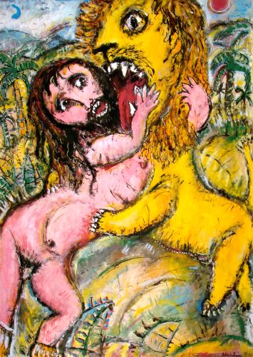Samson und der Löwe (4) © Ulrich Leive