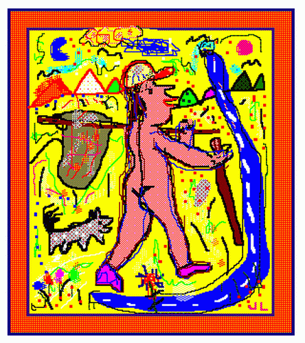 Tarot 0 Der Narr © Ulrich Leive
