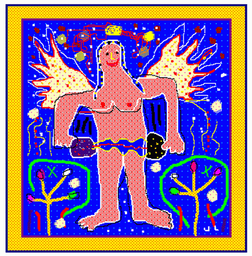 Tarot 14 Die Mäßigkeit © Ulrich Leive