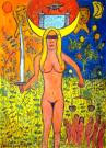Tarot 8 Die Gerechtigkeit © Ulrich Leive