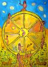 Tarot 10 Das Lebensrad © Ulrich Leive