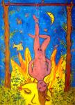 Tarot 12 Der Gehenkte © Ulrich Leive