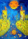 Tarot 18 Der Mond © Ulrich Leive