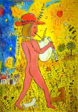 Tarot 0 Der Narr - Variante 2 © Ulrich Leive