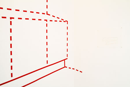 Wandzeichnung Galerie Sprungturm 4