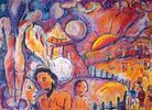 Mose und Gott im Offenbarungszelt © Ulrich Leive