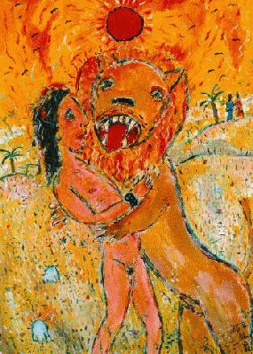 Samson and the Lion